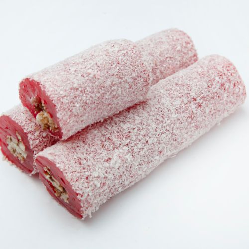 Walnut Roll with Pomegranate