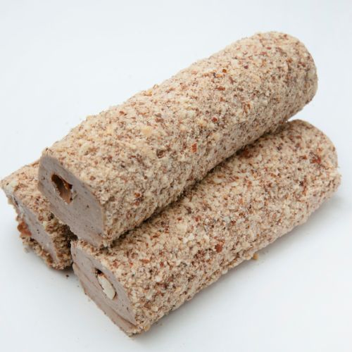 Duble badamlı,qəhvəli sarma