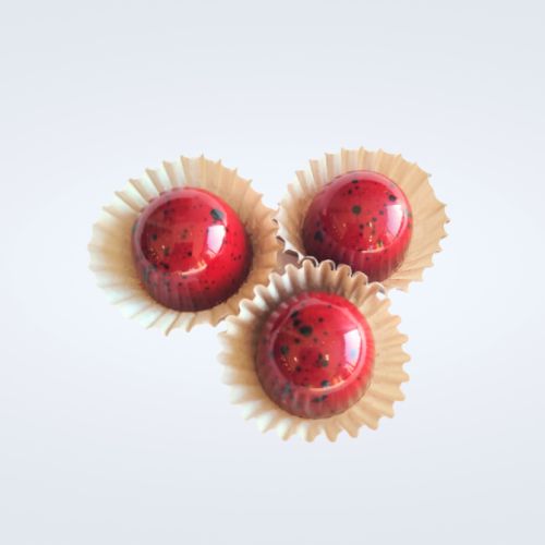 Belgian chocolate ( truffle ganache )